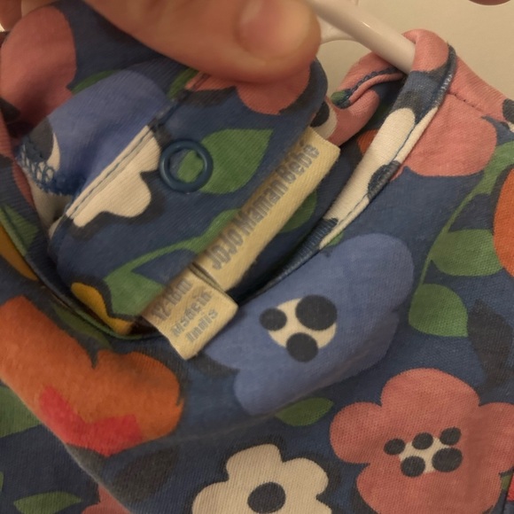 Jojo Maman Bebe 12-18m Floral Blue dress - Picture 4 of 4